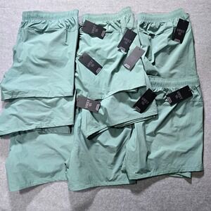 VRST Shorts Mens Size 2XL Lot Of 8 NWT Dusty Teal Heather Woven Nylon Inseam 5in